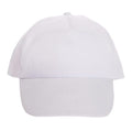 Hvit baseball caps med trykk
